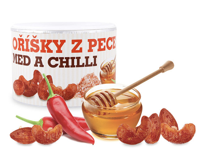 Mixit - Oříšky z pece med a chilli 140g
