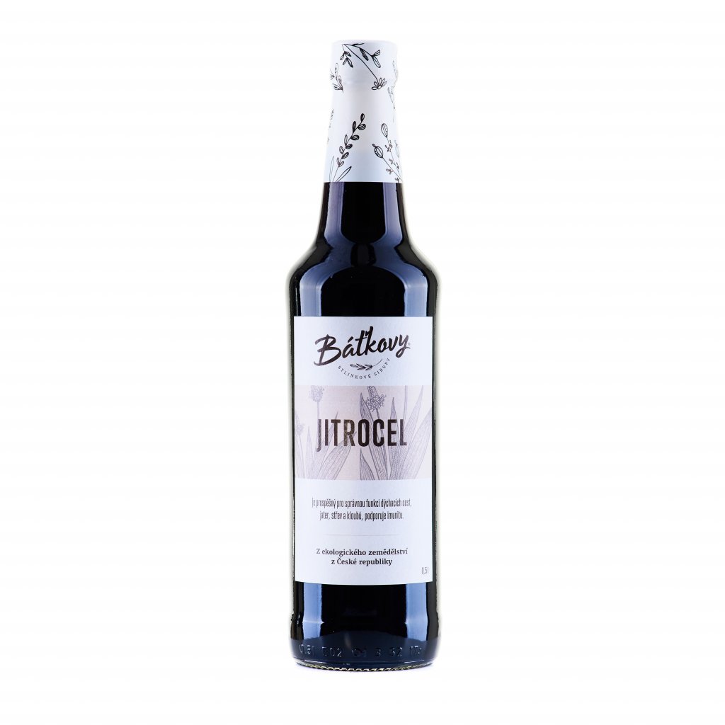 Báťkovy sirupy JITROCEL 0,5l