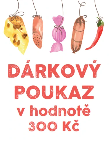 Dárkový poukaz 300,- Kč - DELIKATESY