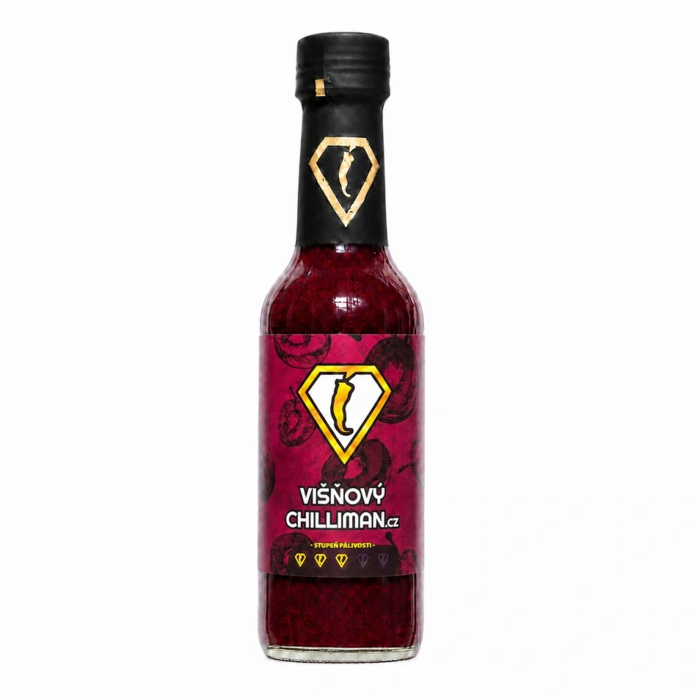 Chilliman višňový 🌶️🌶️🌶️🌶️ - omáčka 175ml
