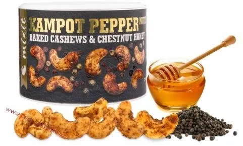 Mixit Oříšky z pece, kampotský pepř a med 160g