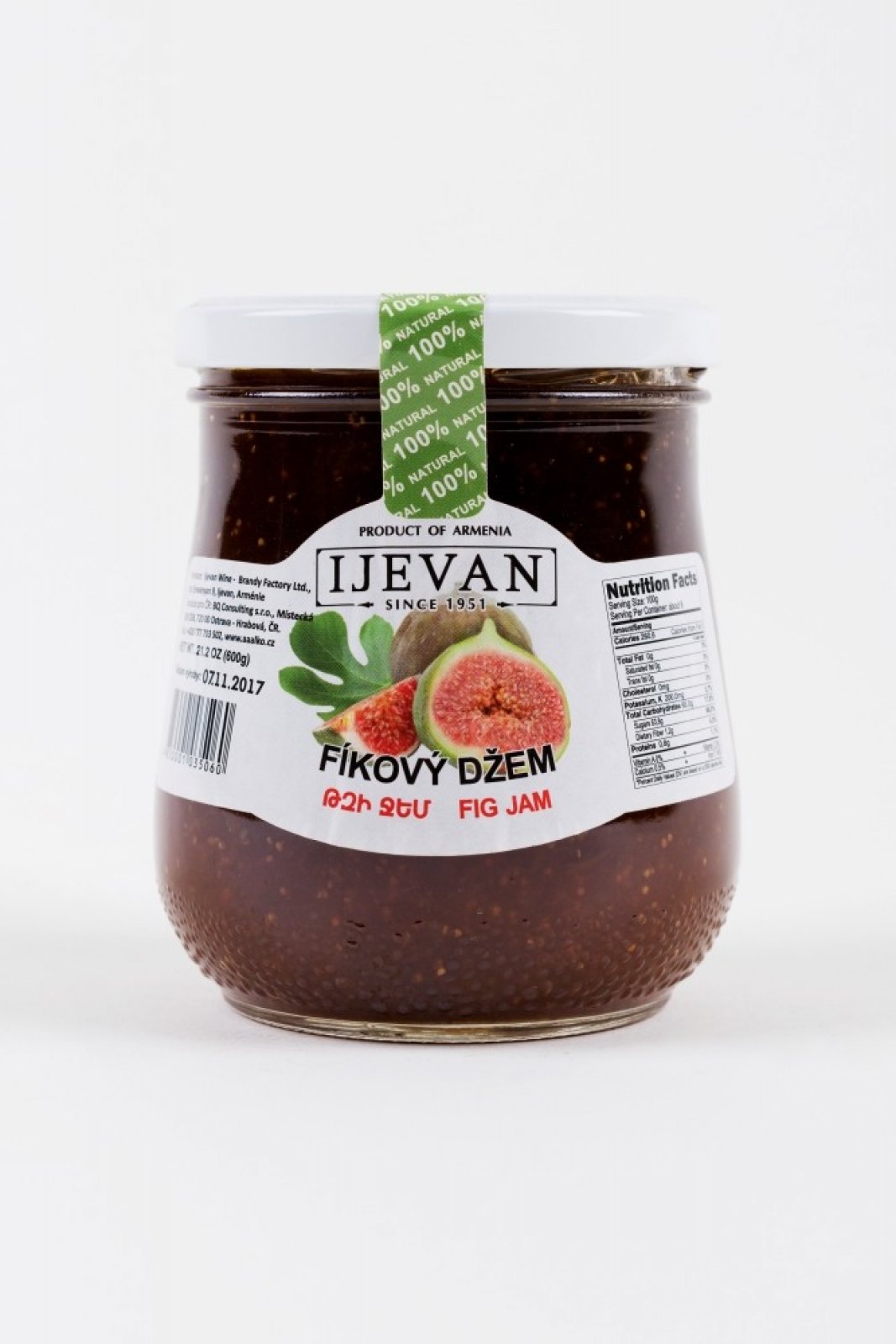 Fíkový džem Ijevan 600g