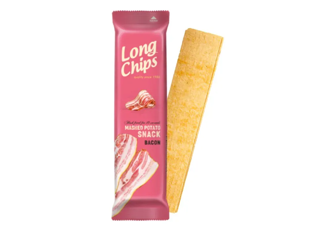LongChips bramborový snack Slanina 75g