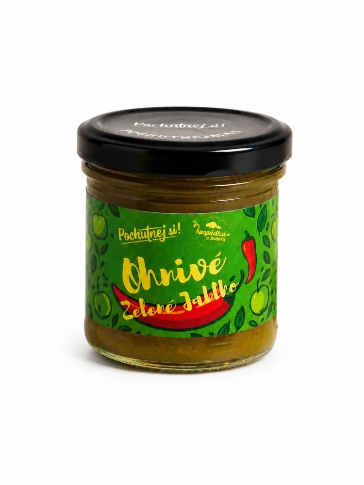 Pochutnej si! Ohnivé zelené jablko 150g