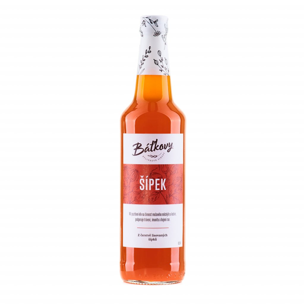Báťkovy sirupy ŠÍPEK 0,5l