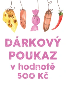 Dárkový poukaz 500,- Kč - DELIKATESY