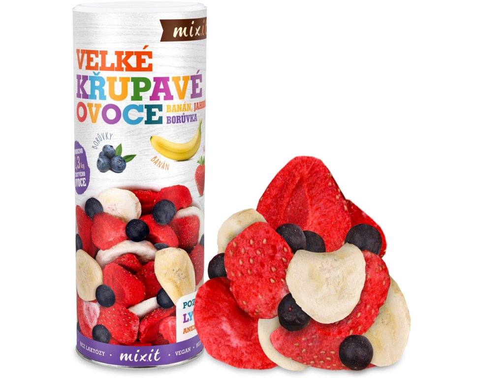 Mixit - Křupavé ovoce velké 150 g