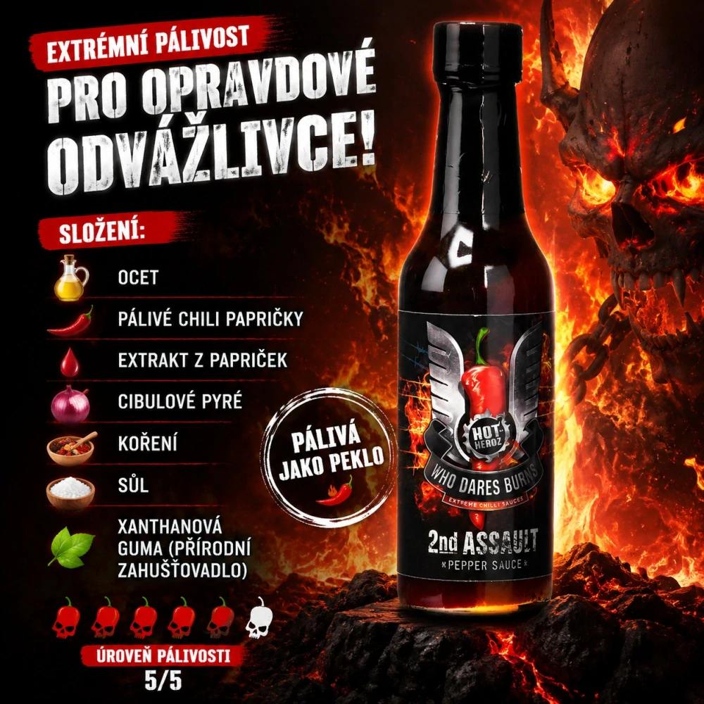 Who Dares Burns! The 2nd Assault! 148ml