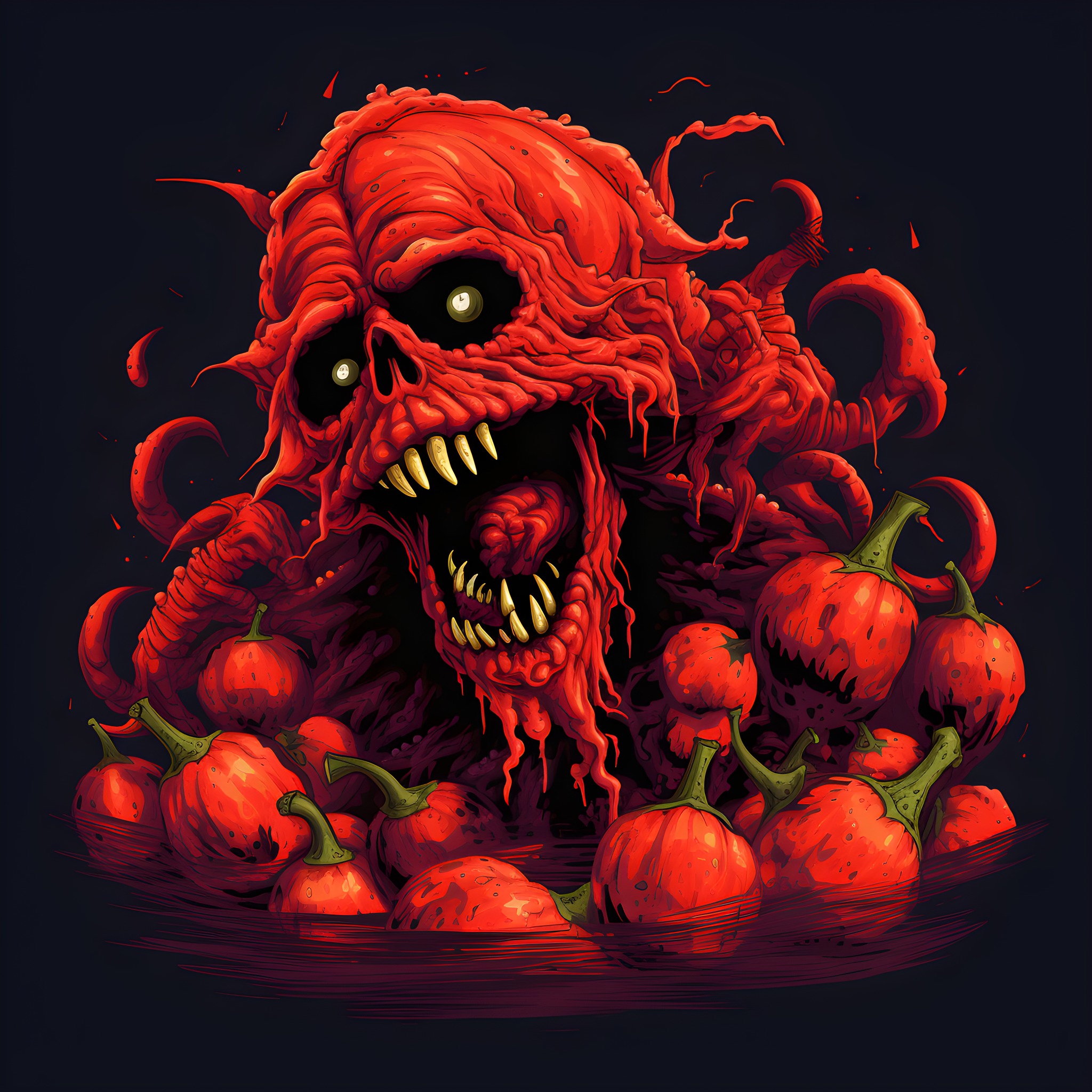 Chilliman mikina Monster černá