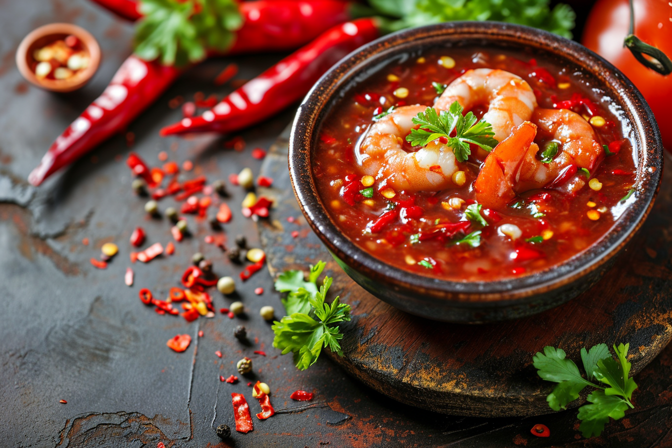 Thai Pride Chilli omáčka k mořským plodům 295ml