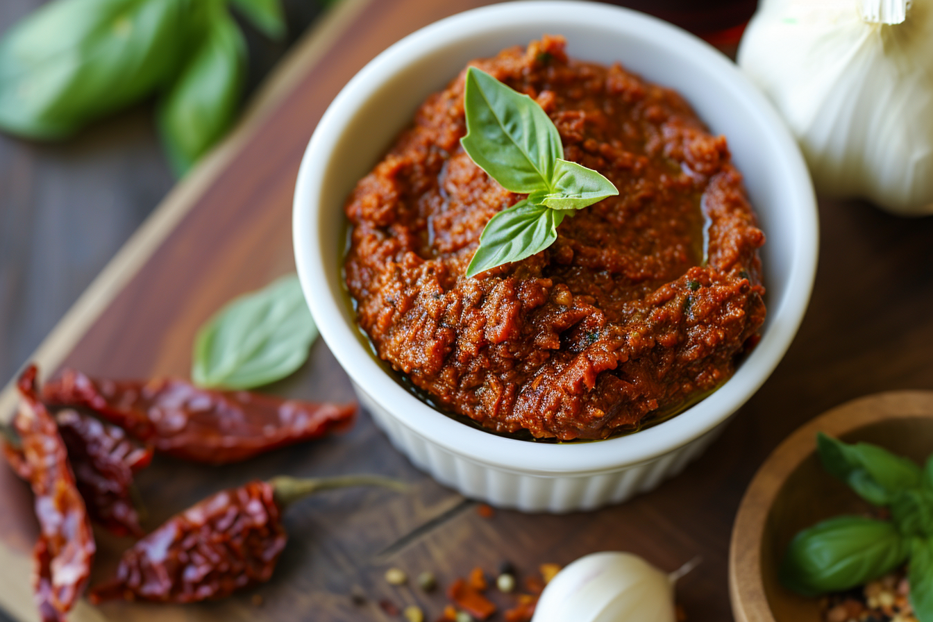 Polli Pesto ze sušených rajčat se sýrem 190g