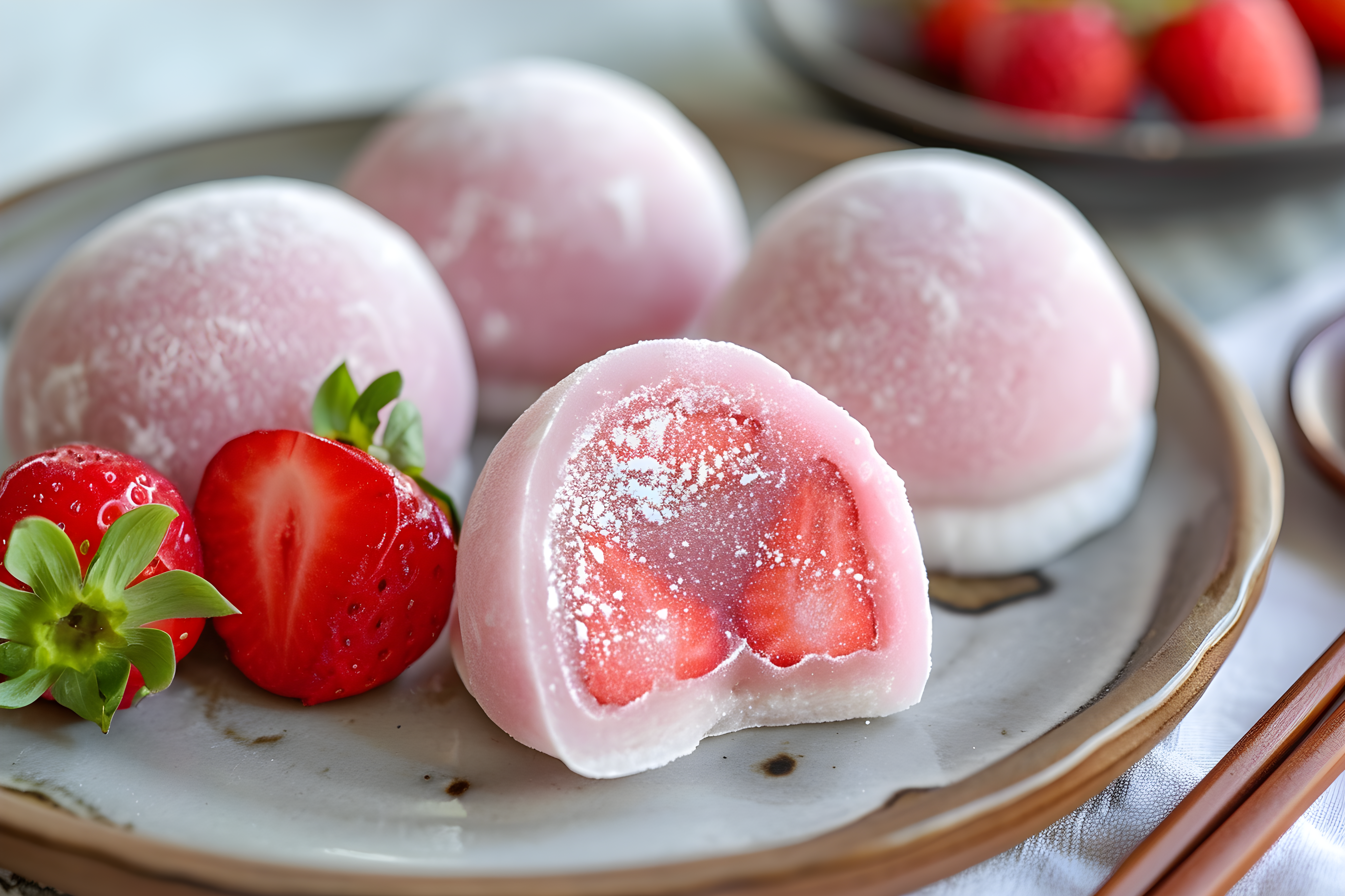 Q Mochi Jahoda 104g