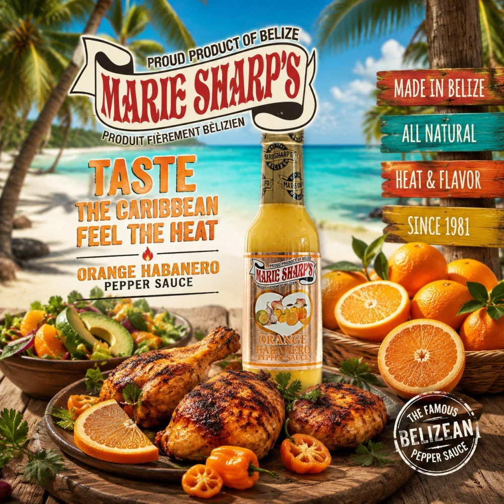 Marie Sharp's Orange Pulp Habanero Sauce 148 ml