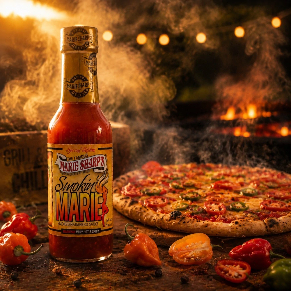 Marie Sharp's Smokin' Marie Habanero Pepper Sauce 148ml