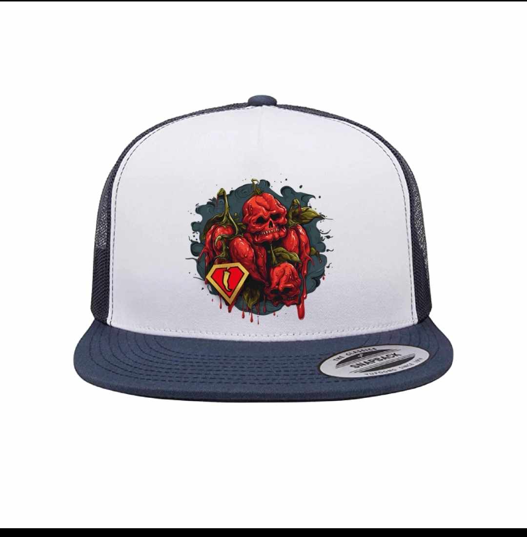 Snapback kšiltovka bílá