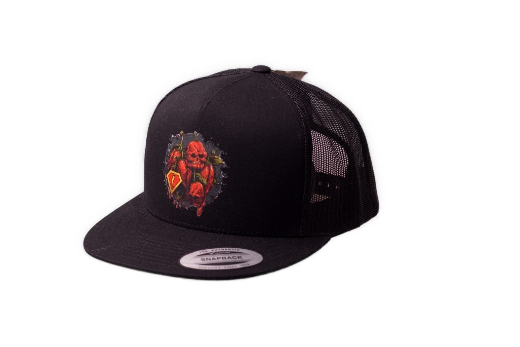 Snapback kšiltovka bílá