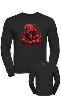 Chilliman mikina Monster černá