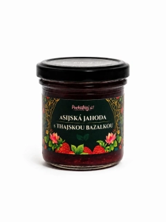 Pochutnej si! Asijská jahoda s thajskou bazalkou 150g